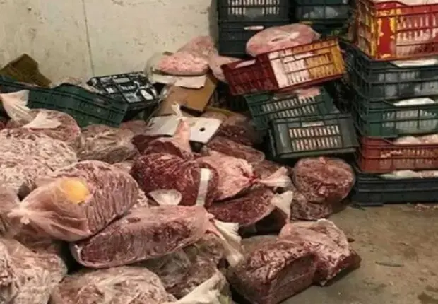 Saisie choc : Près de 200 kg de viande et de poissons avariés découverts dans un garage privé