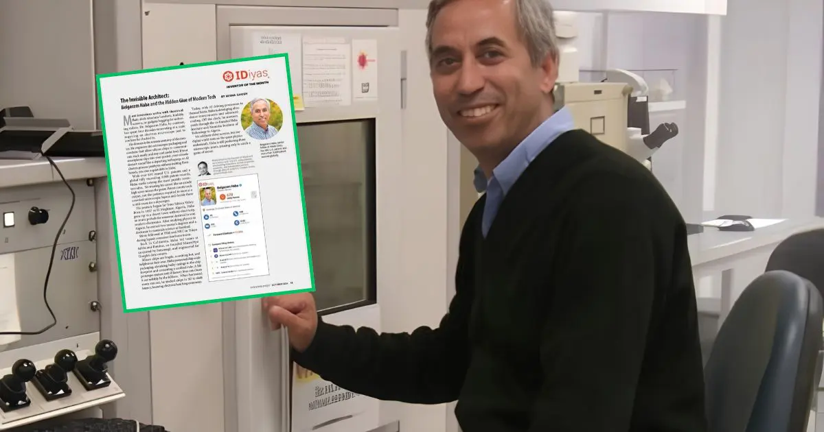 Le professeur Belgacem Haba désigné « Inventeur du mois » par le magazine américain Inventors Digest