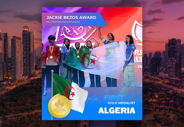 FIRST Global Challenge 2026 : l’équipe algérienne décroche une médaille d’or en Corée du Sud