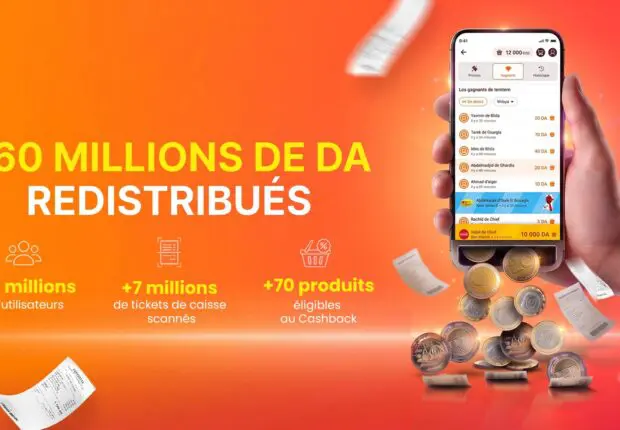 Cashback en Algérie : temtem annonce 360 millions de dinars redistribués aux consommateurs