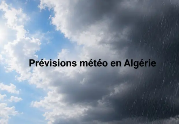 Météo Algérie : des pluies orageuses attendues dans plusieurs wilayas ce samedi