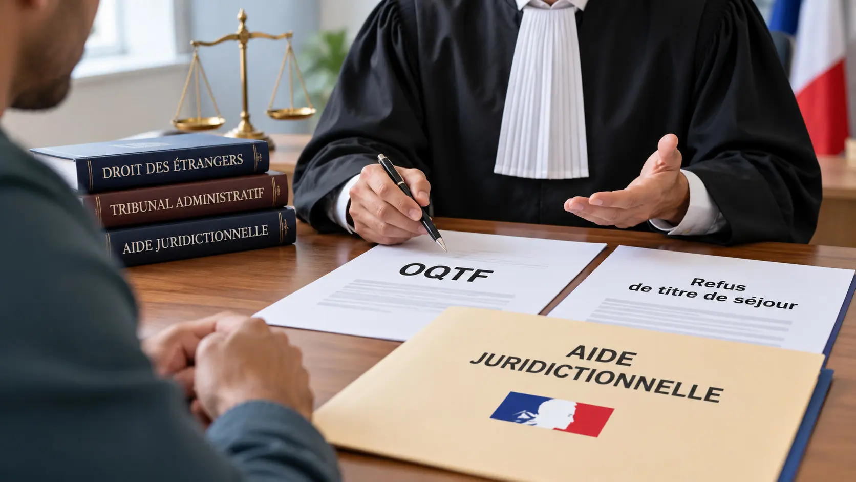 Aide juridictionnelle 2026 : un avocat gratuit pour contester une OQTF ou un refus de titre