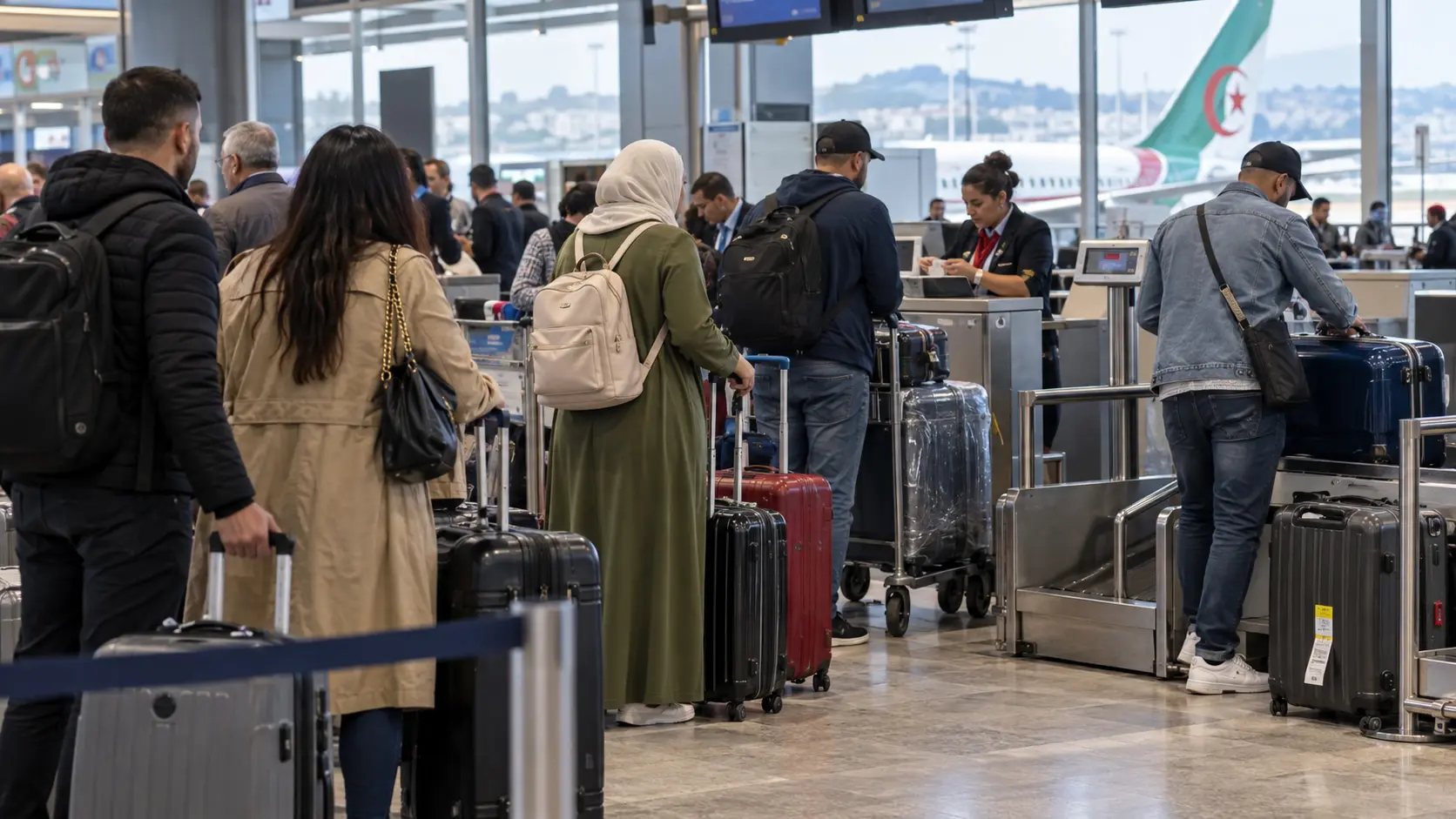 Bagages Air Algérie depuis la France : surpoids, valise supplémentaire, ce que coûte un excédent