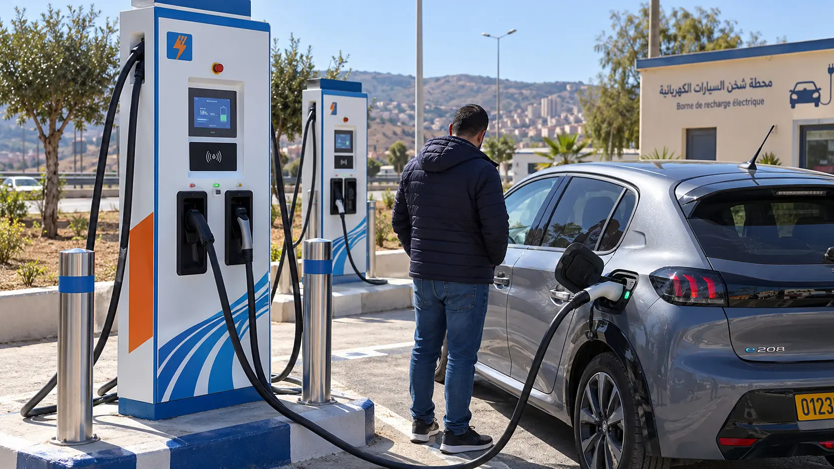 Voiture électrique en Algérie : quand pourra-t-on utiliser les 1 000 points de recharge ?