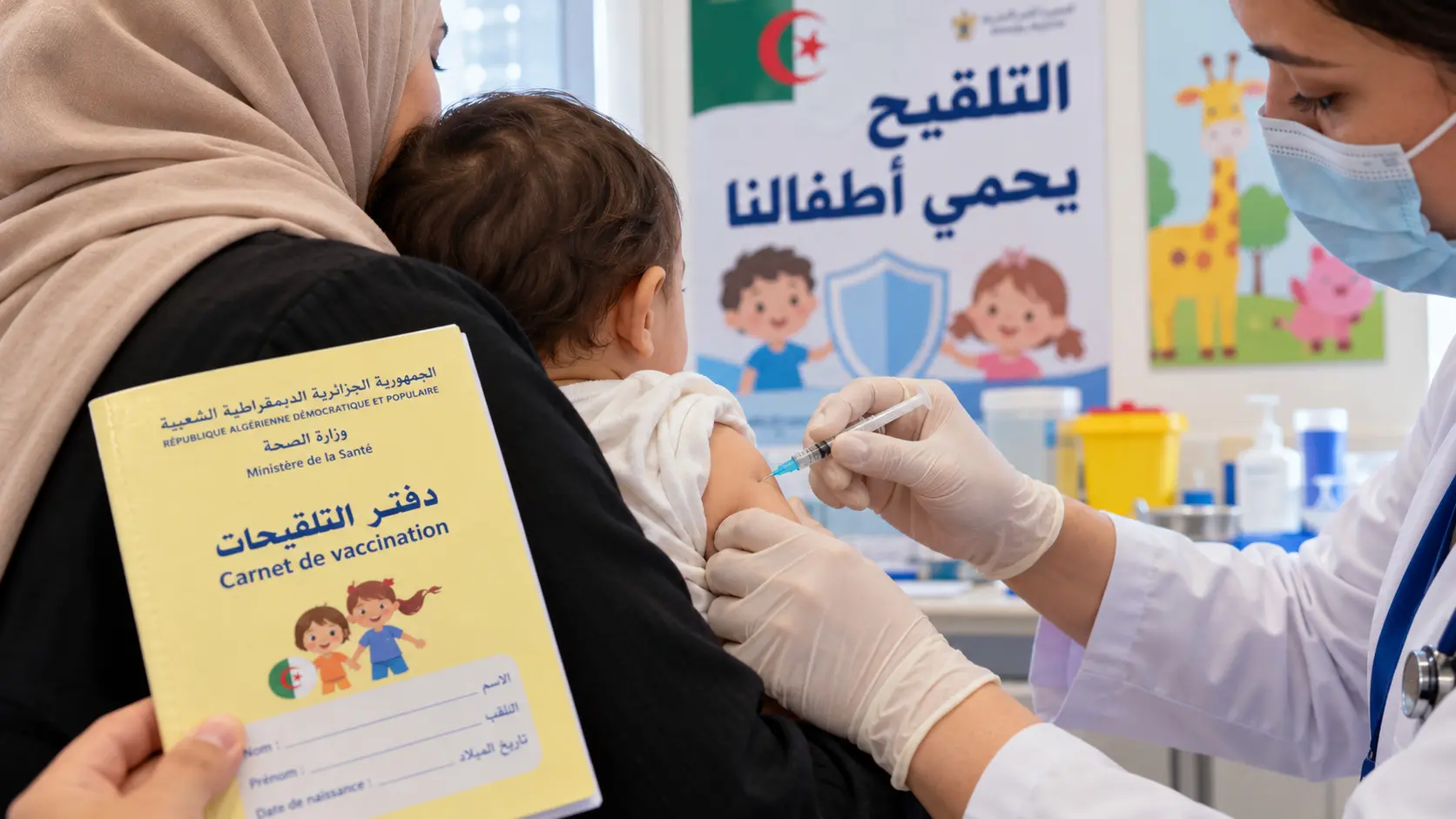 Vaccination des enfants en Algérie en 2026 : le calendrier obligatoire de la naissance à 18 ans