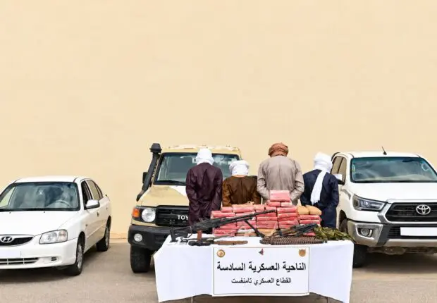 Cocaïne, Kalachnikov, mitrailleuse : l&rsquo;ANP stoppe un convoi à Tamanrasset