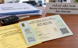 Carte grise perdue ou volée en Algérie : déclaration, dossier de duplicata et démarche