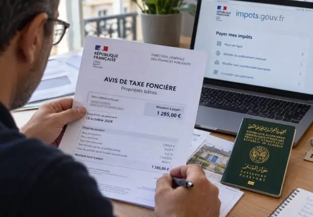 Algériens propriétaires en France : comment éviter la majoration de 10 % sur la taxe foncière ?