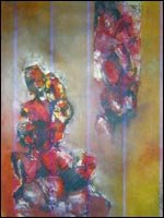 Exposition de peintures de Rachid Djellal à l’Espace Noun