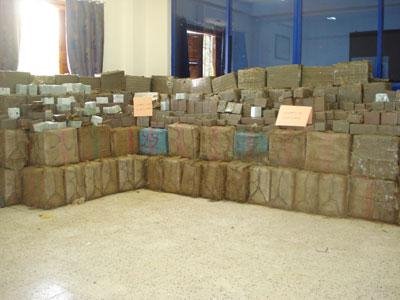 Près de 6 tonnes de kif saisies à Tindouf