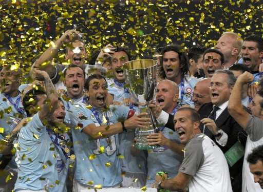 Supercoupe d&rsquo;Italie: la Lazio surprend l&rsquo;Inter
