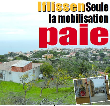 38 villages ont fait front contre le terrorisme et la criminalité  Iflissen Seule la mobilisation paie