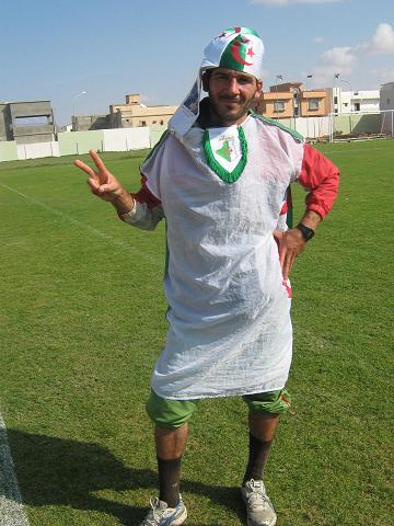 Fateh Salah le grand fan des verts