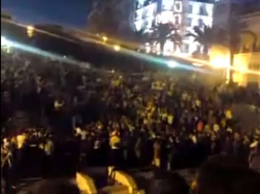 Hommage aux supporters Algérien qui sont morts en Egypte