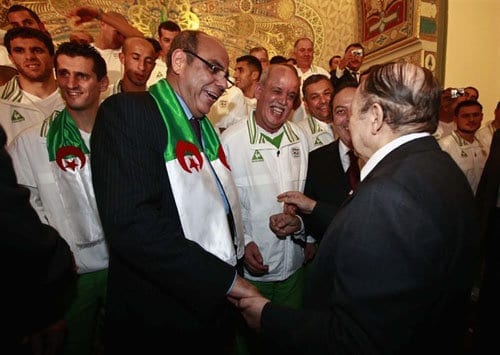 Les deux responsables du football algérien ont rempli leur mission