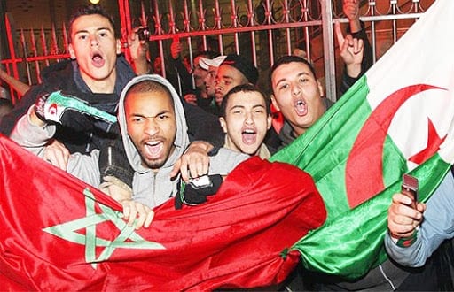 Les Tunisiens et les Marocains ont aussi défilé