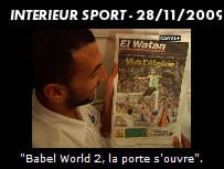 Reportage canal + Bab el world 2 Equipe nationale d&rsquo;Algerie