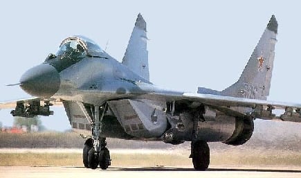 Un Mig 26 se crashe au large d’Oran. Le pilote toujours porté disparu.
