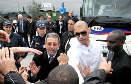 Accueil chaleureux des verts à Marseille