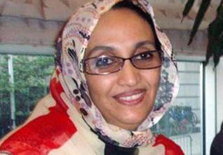 Aminatou Haider de retour à Laayoun : Le regard franc et la tête haute