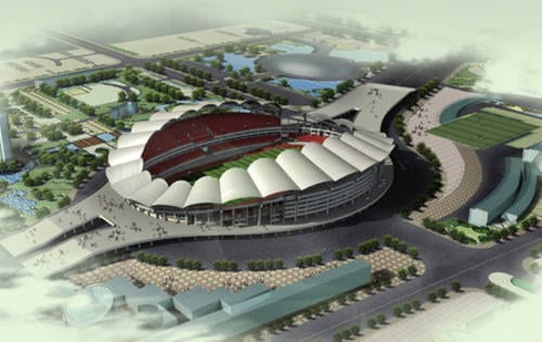 CAN-2010 : Inauguration du stade de Lubango