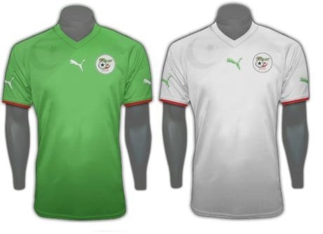 Maillots de foot Équipe nationale ALGERIE Destockage Grossiste