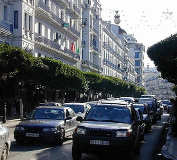 Embouteillages dans la capitale