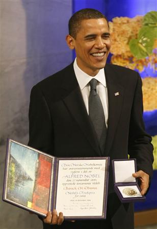 «Guerre et paix» pour Obama, Prix Nobel de la paix 2009