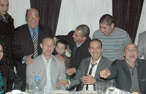 La table qui a attiré les photographes