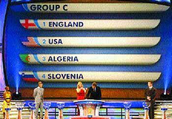 L’Algérie dans le groupe de l’Angleterre, des USA et de la Slovénie