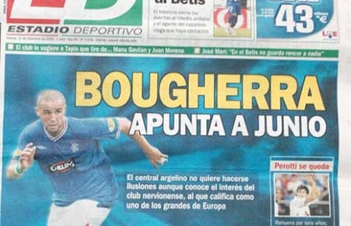 Le FC Séville donne rendez-vous à Bougherra en juin