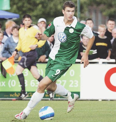 Wolfsburg : Milan piste Dzeko