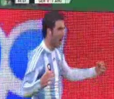 Germania – Argentina 0-1 :  Action et analyse du match 03/03/2010