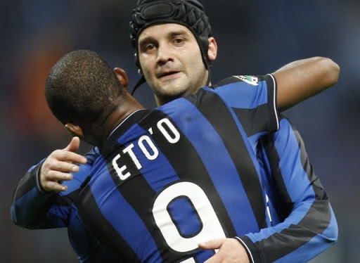 Inter Milan Vs Livorno 2-0 >> Eto’o ( Ciseaux )