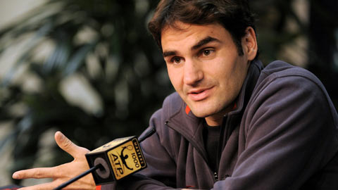 Le N.1 mondial Roger Federer assure se sentir à « 100% » et  »prêt à jouer »