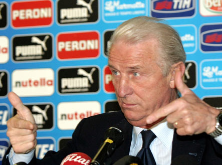 Amical: Giovanni Trapattoni convoque 23 joueurs pour le match face à l’Algérie