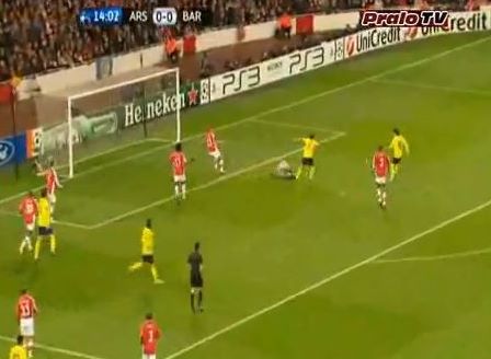 Arsenal – Barcelone (2-2) 31/03/2010