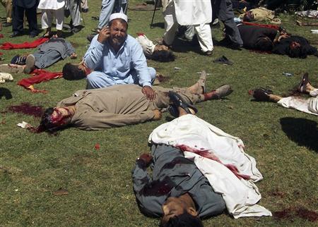 Au moins 38 morts dans l&rsquo;attentat au Pakistan