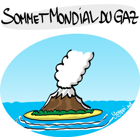 GNL 16 compromit à cause du Volcan