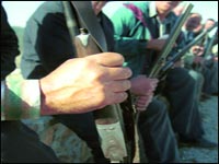 La population de l’akfadou leur rend un dernier hommage, Forte émotion à l’enterrement des 7 patriotes