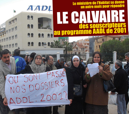 Le calvaire des souscripteurs du programme AADL de 2001