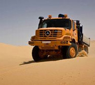 Mercedes-Benz Zetros en Algérie Bergerat Monnoyeur cible les pétroliers
