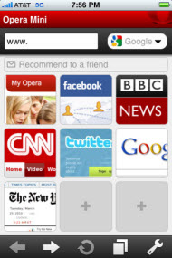 Opera Mini pour iPhone enfin disponible !