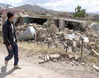 48h après le séisme, Beni Ilmene toujours sous l’onde de choc