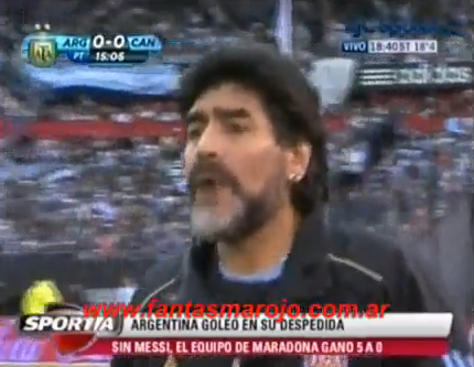 Argentine – Canada : 5-0 (match amical)
