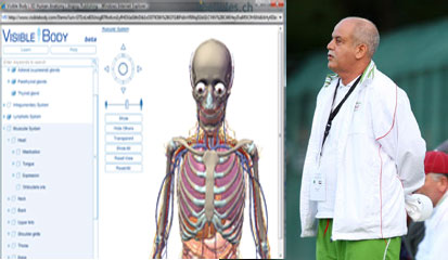 Avec logiciels d’étude anatomique et images de synthèse, Saâdane scanne ses adversaires sur ordinateur
