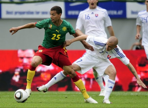 Cameroun et la Slovaquie se neutralisent 1-1