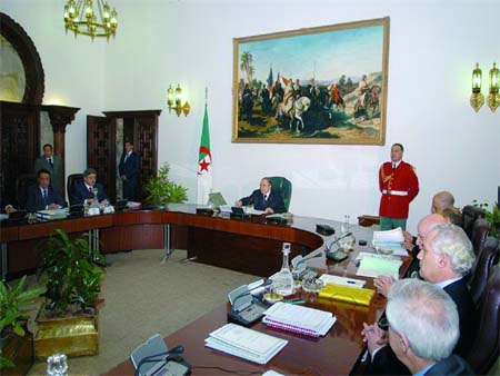 Conseil des ministres aujourd’hui