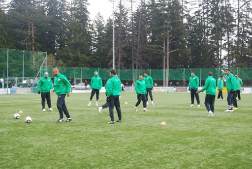 Les  »Verts » presque au complet, les choses sérieuses commencent à Crans-Montana