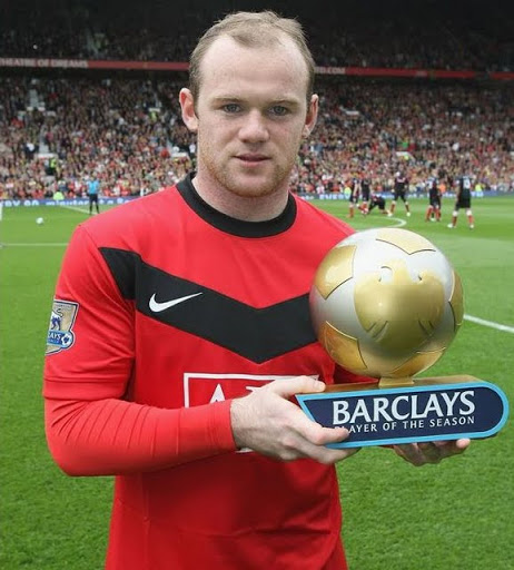Rooney joueur de l&rsquo;année Barclays